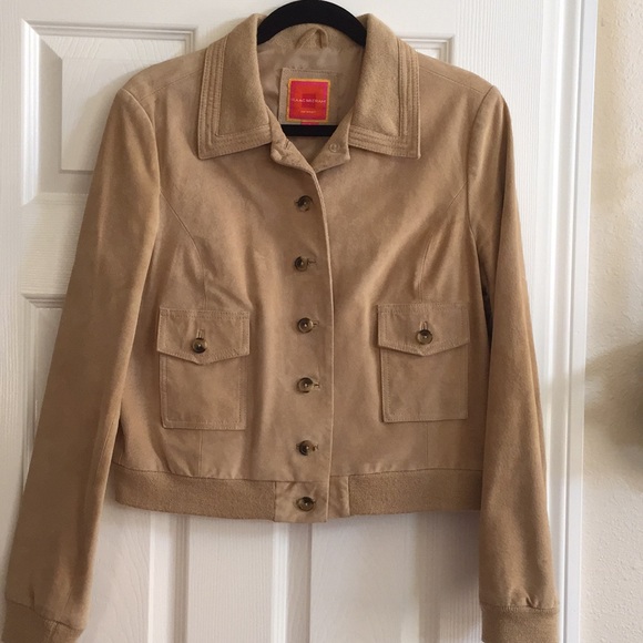 target suede jacket